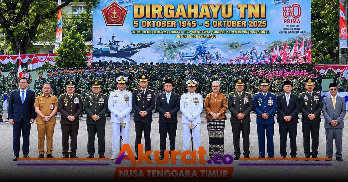 HUT TNI ke-81, Wakapolda NTT Tegaskan Sinergitas TNI-Polri untuk Jaga Keutuhan NKRI