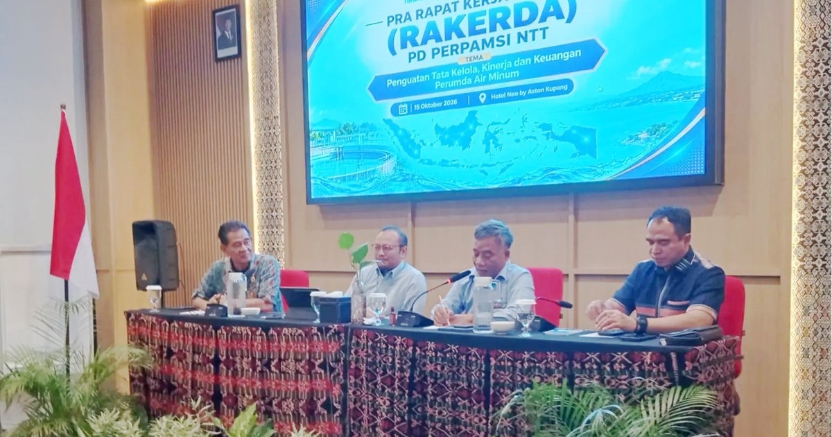 Perpamsi NTT Perkuat Tata Kelola Perumda, Kehilangan Air Jadi Sorotan