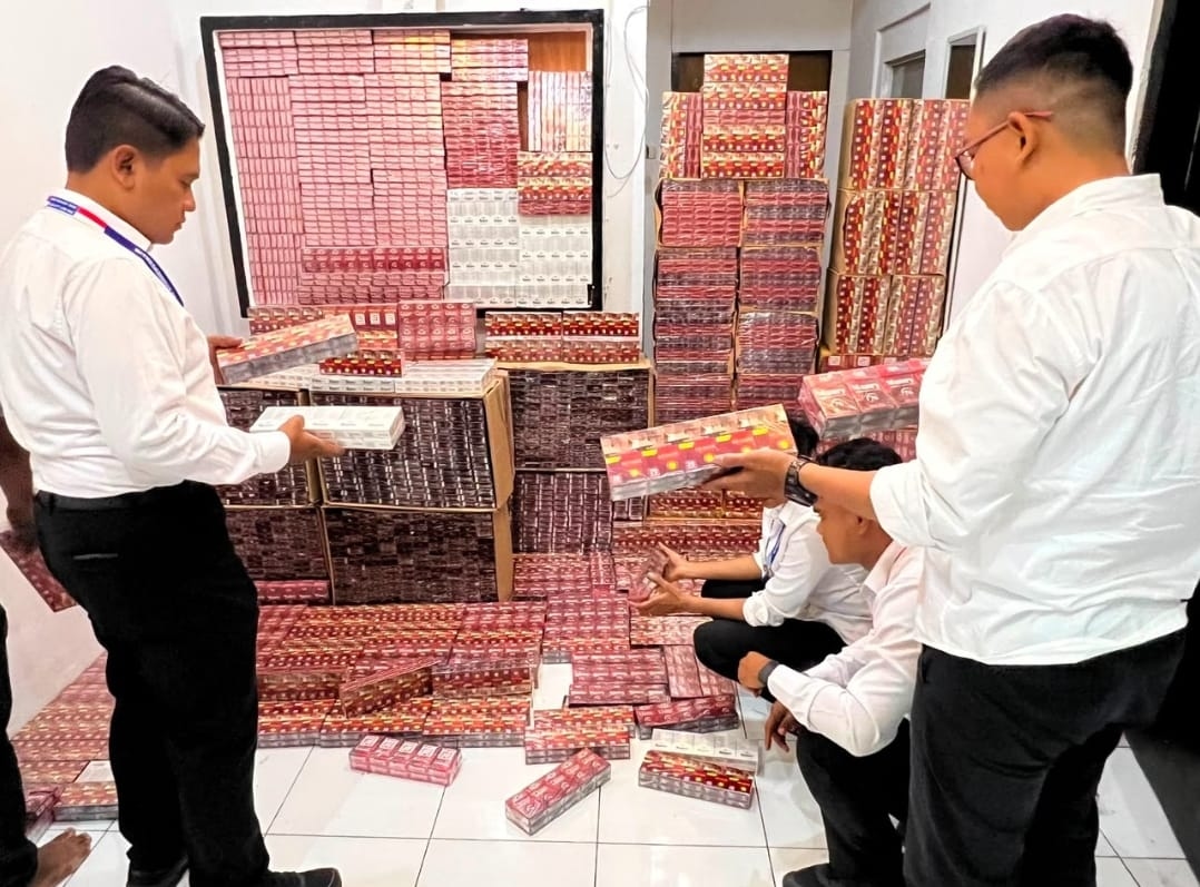 Polda NTT Bongkar Dugaan Peredaran Rokok Tanpa Izin di Empat Kabupaten, 185 Ribu Batang Disita