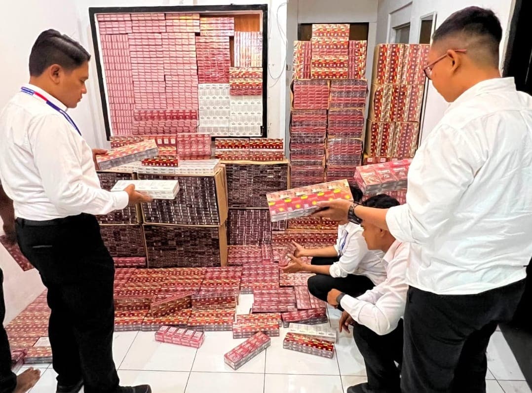 Polda NTT Bongkar Dugaan Peredaran Rokok Tanpa Izin di Empat Kabupaten, 185 Ribu Batang Disita