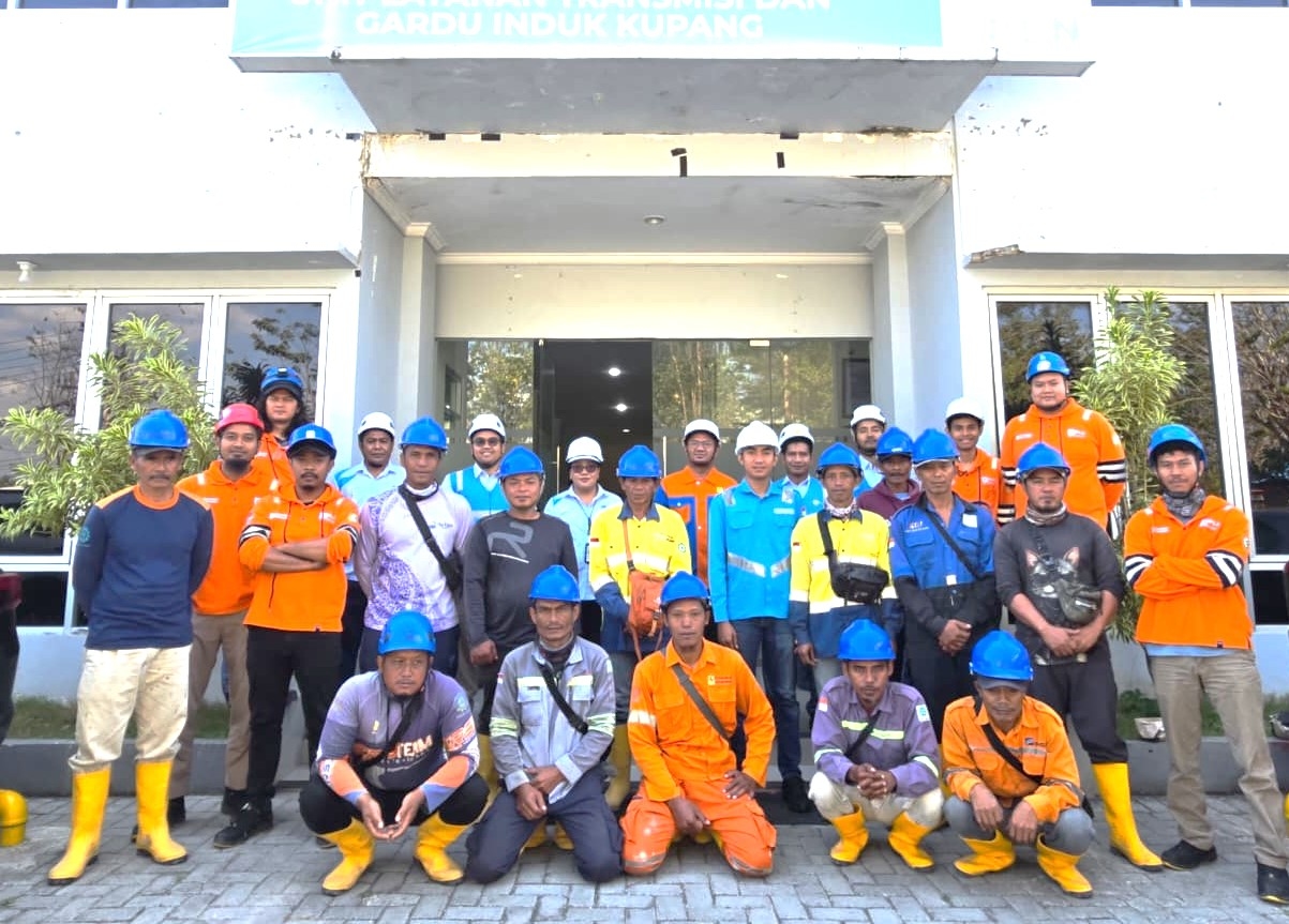 PLN UPT Kupang Perkuat Budaya K3, Pembangunan ERS Tower di NTT Utamakan Keselamatan Pekerja