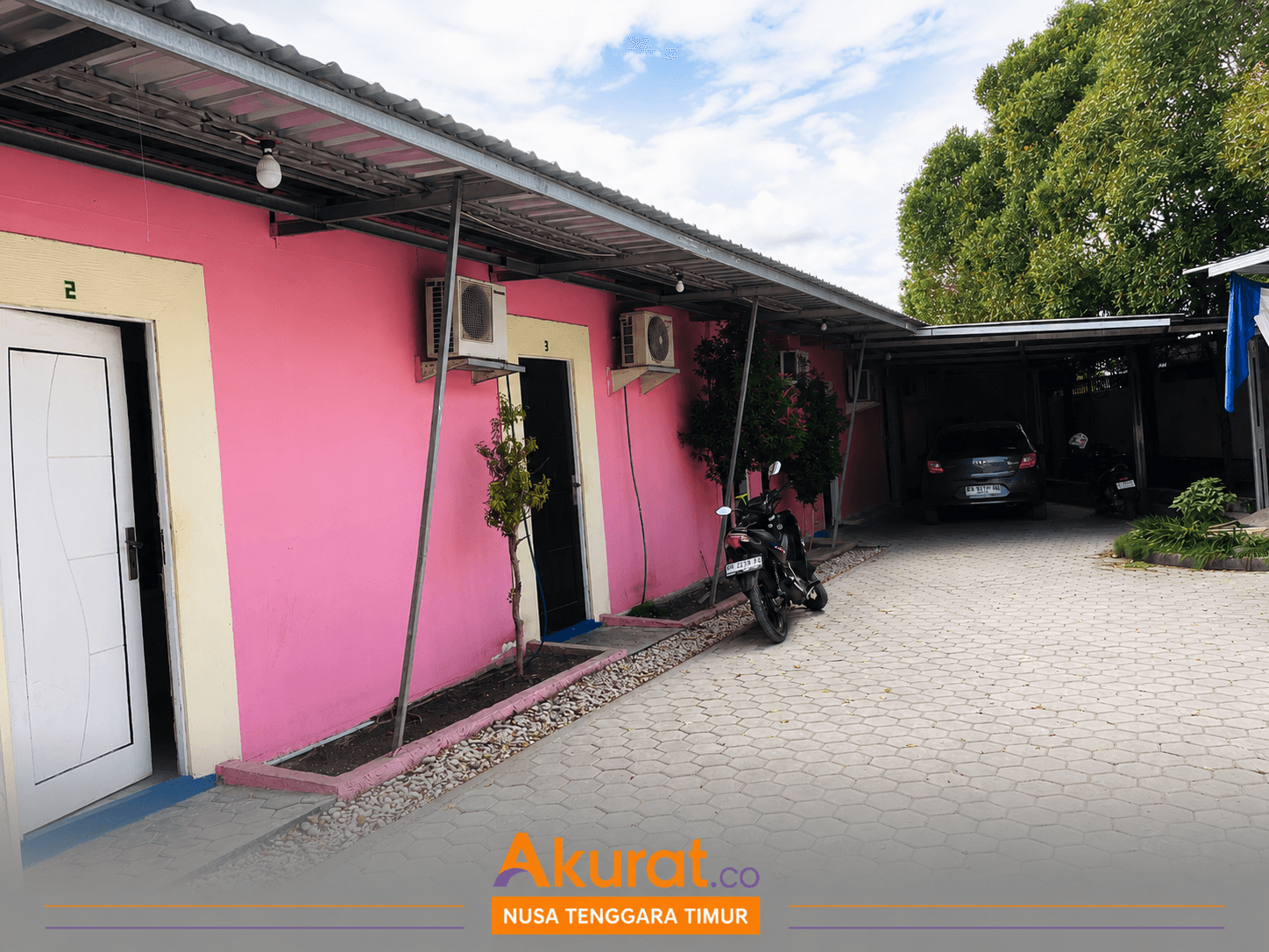 TKP Tewasnya Eks Panitera di Kota Kupang Ternyata Home Stay 'Short Time'