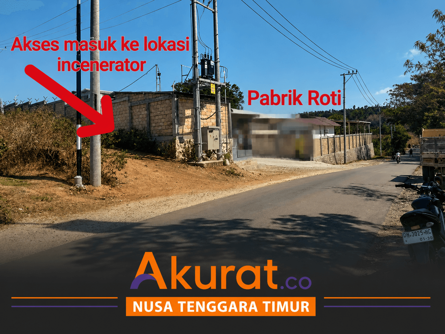 Incenerator Limbah Beracun di Kupang Dekat Pabrik Roti