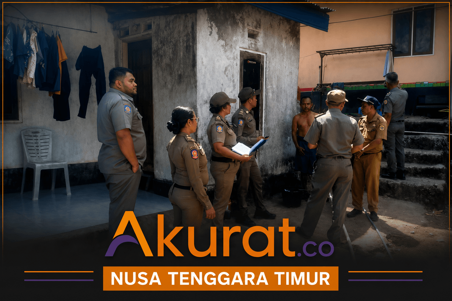 Pol PP Tindak Pengusaha Sopi Pembuang Limbah di Sungai Maulafa