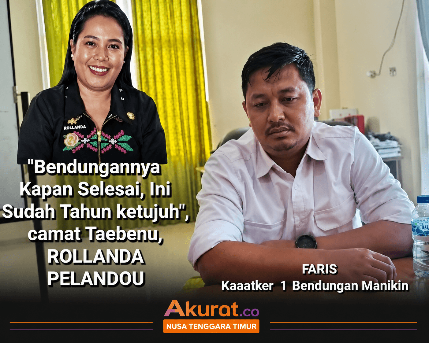 Proyek Bendungan Rp2,09 Triliun Ditjen SDA Kementerian PU Di Kupang Belum Tuntas, Masuk Tahun ke-7
