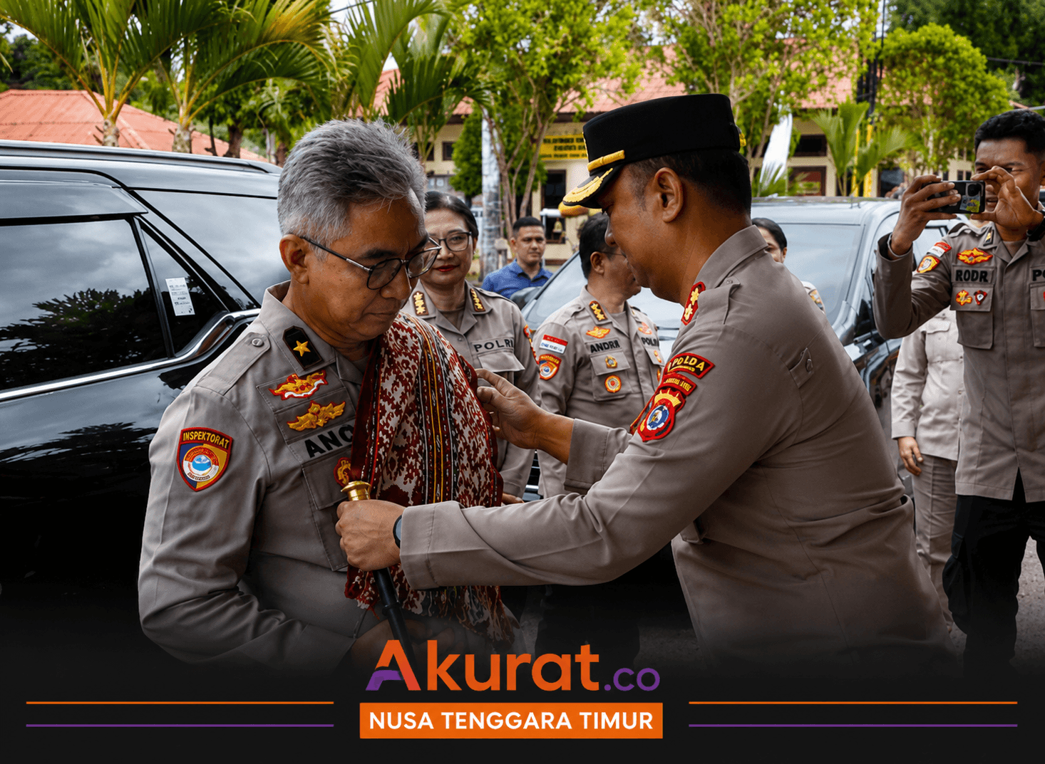 Mabes Polri Tinjau Unit Layanan Publik Polres Kupang
