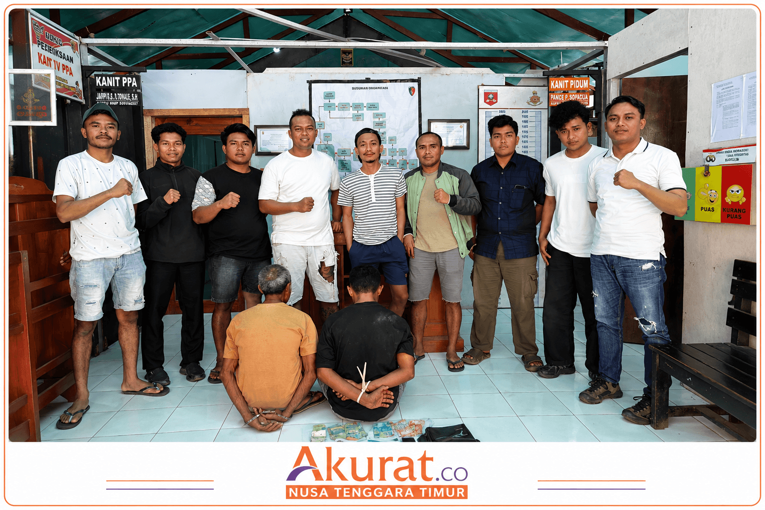 Resmob Polres TTS Tangkap 2 Warga Desa Pemain Judol