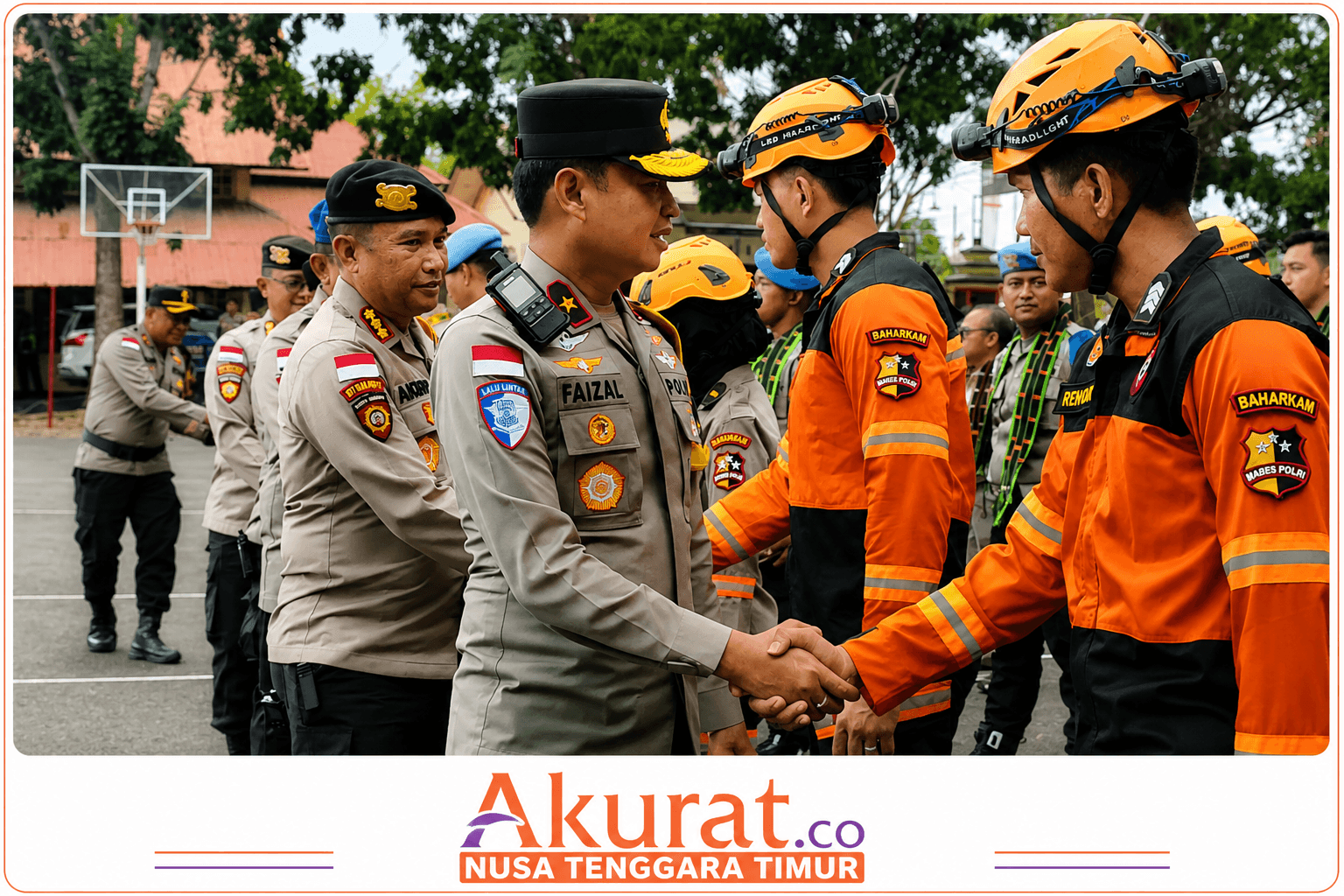 51 Personil BKO Mabes Polri Tinggalkan Flores