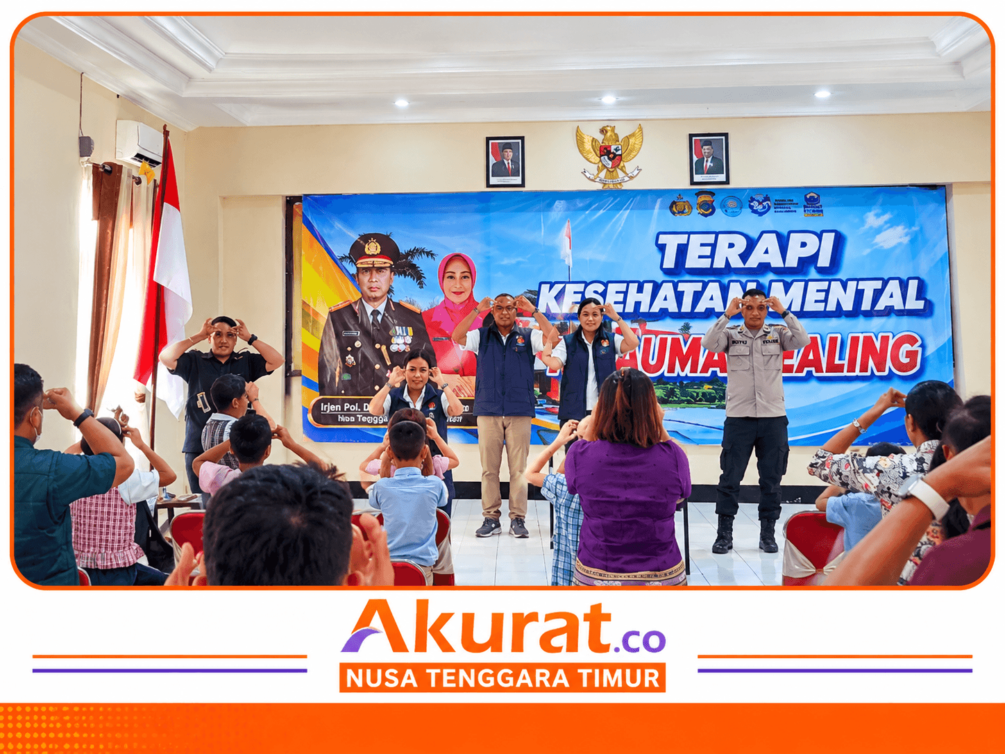 Polisi Pulihkan Psikologi 14 Anak Korban Kekerasan di Sumba Barat