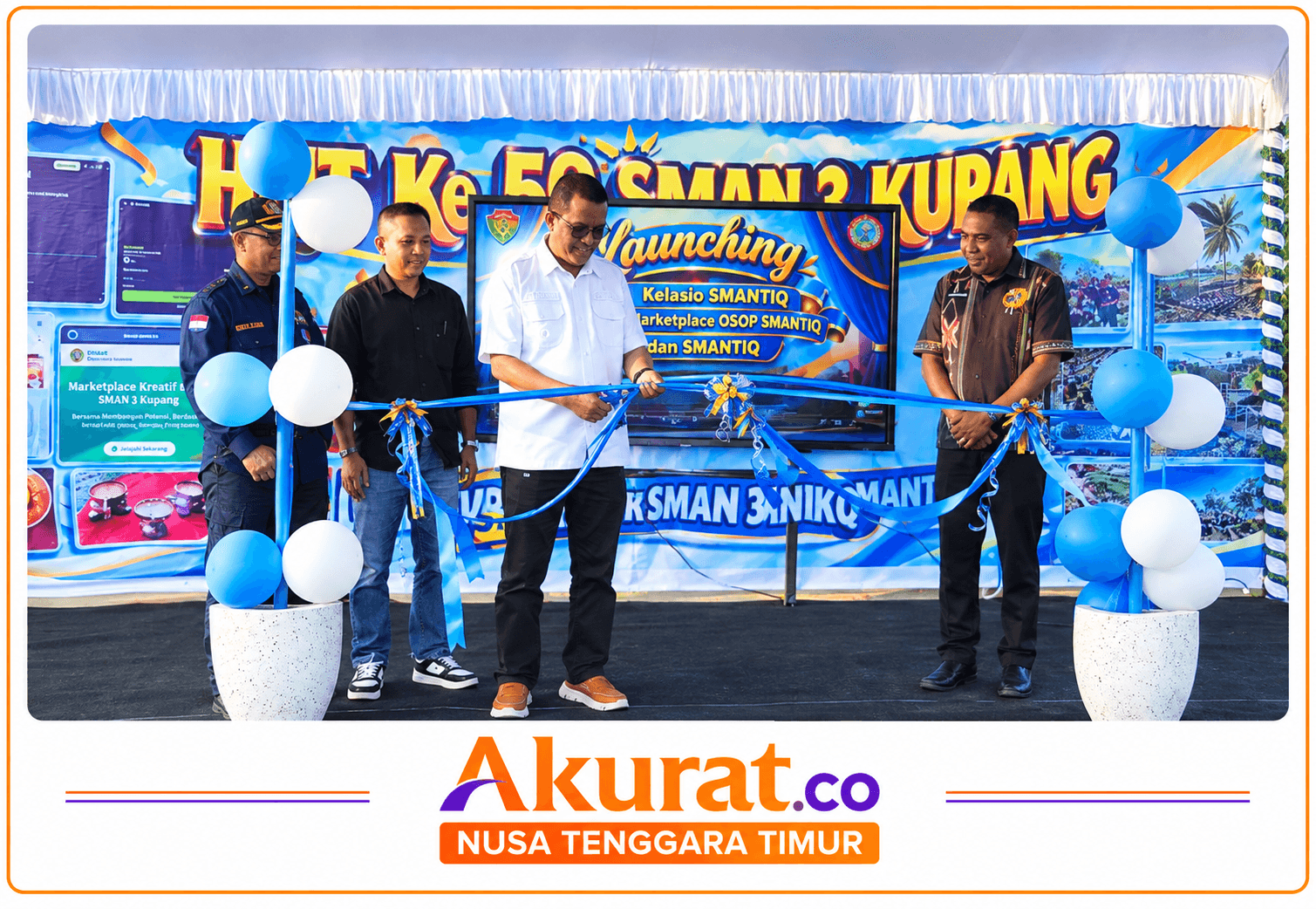 Gubernur NTT Resmikan OSOP di SMAN 3 Kupang, Tanam “Masa Depan” Lewat Hortikultura