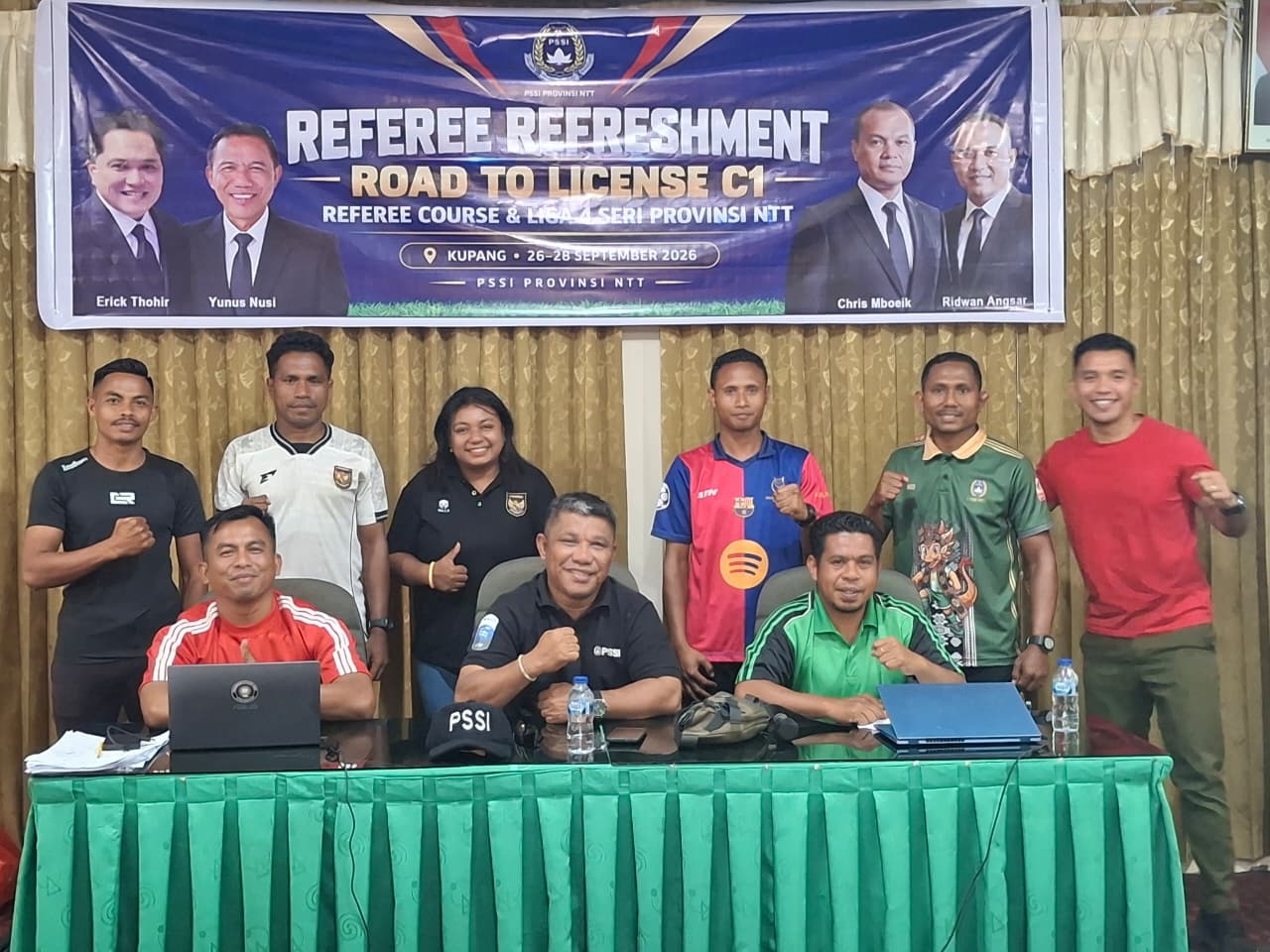 PSSI NTT Gelar Referee Refreshment, Wasit Dipersiapkan Menuju Lisensi C1