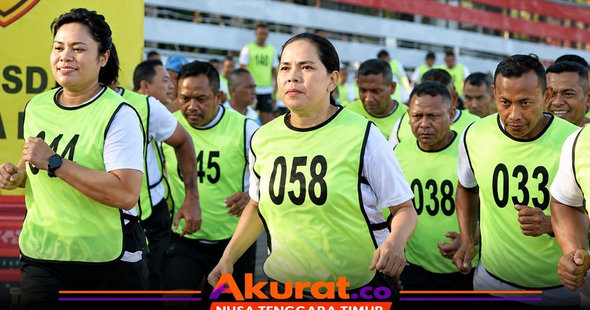141 Peserta Ikuti Tes Kesamaptaan Jasmani Seleksi PAG Polda NTT T.A. 2026